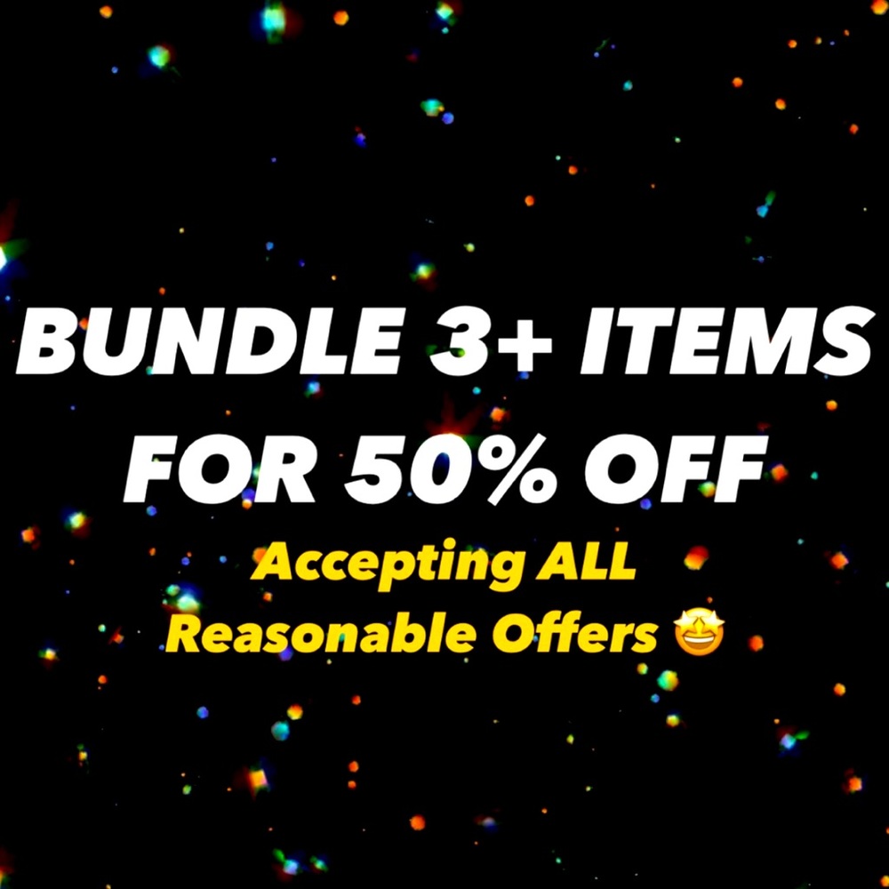 Or more than 50% 🤷🏼‍♀️😉 MAKE OFFERS❣️